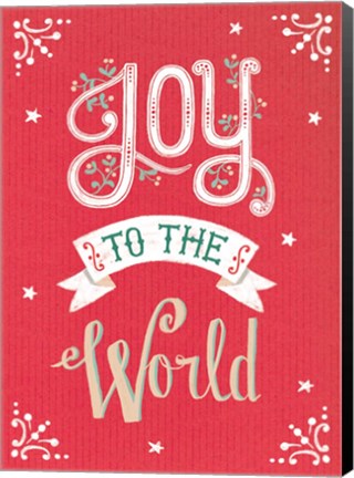Framed Joy to the World Print