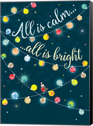 Framed All is Calm Print