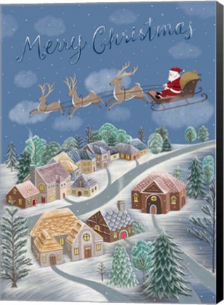 Framed Merry Christmas Print