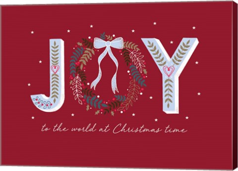 Framed Joy to the World Print