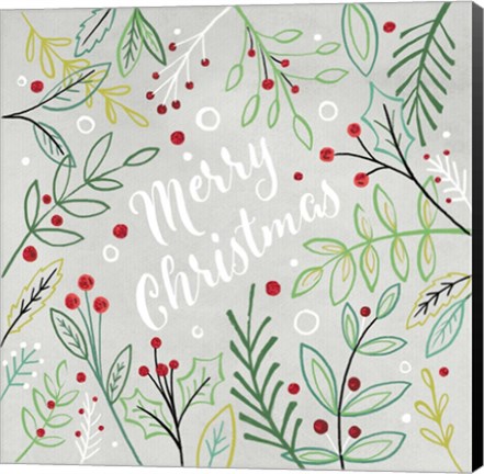 Framed Merry Christmas Print