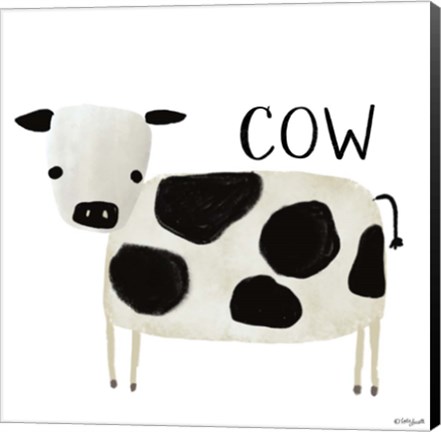 Framed Cow Print