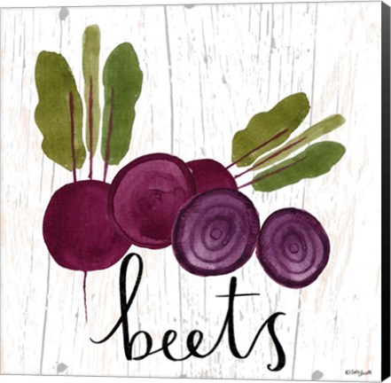 Framed Beets Print