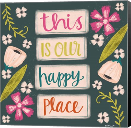 Framed This is Our Happy Place Print