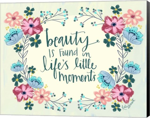 Framed Life&#39;s Little Moments Print