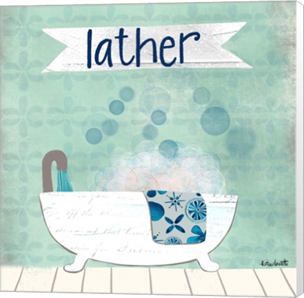 Framed Lather Print