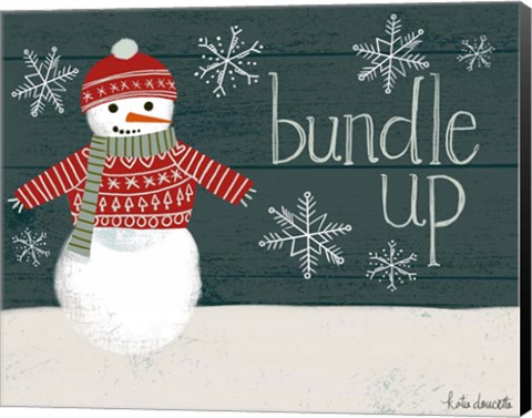 Framed Bundle Up Print