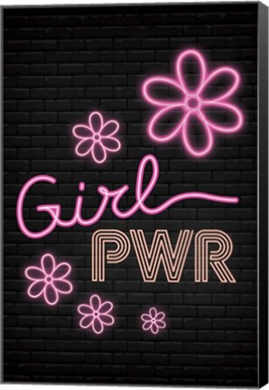 Framed Girl Pwr Print