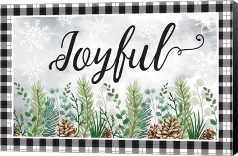 Framed Joyful Print