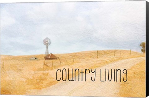 Framed Country Living Print