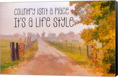 Framed Country Style Print