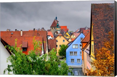 Framed Rothenberg Cityscape Print