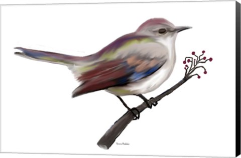 Framed Bird II Print