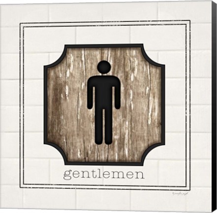 Framed Gentlemen Print
