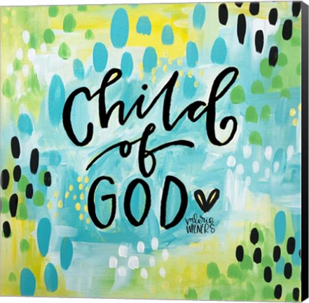Framed Child of God II Print