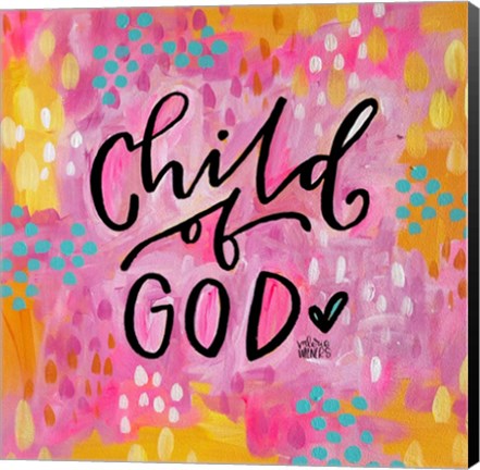 Framed Child of God III Print