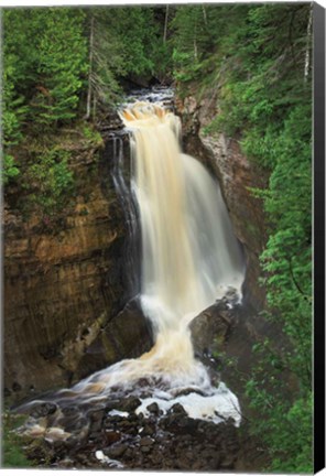 Framed Miners Falls Michigan Print