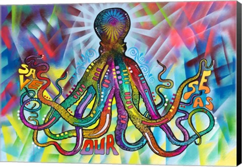 Framed Save Our Seas Print