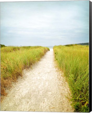 Framed Beach Trail Print