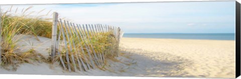 Framed Sandy Neck (panorama) Print