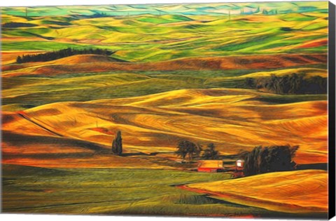 Framed Palouse #22 Print