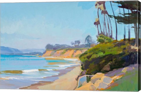 Framed Morning Light, Butterfly Beach Print