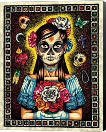 Framed Muerta Print