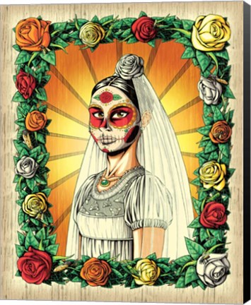 Framed Muerta Bride Print