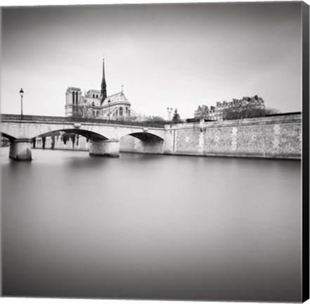 Framed Notre Dame I Print