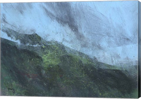Framed Mountain Rain Print