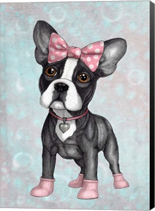 Framed Sweet Frenchie Print