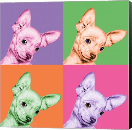 Framed Sweet Chihuahua Pop Print