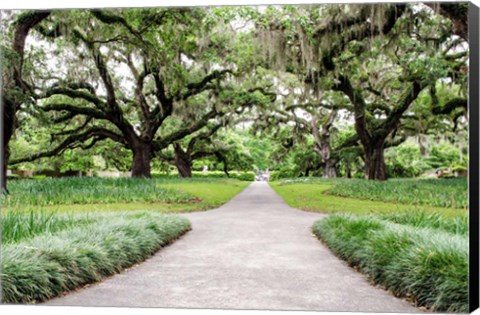 Framed Garden Entrance Print