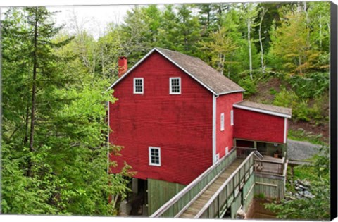 Framed Old Gristmill Print