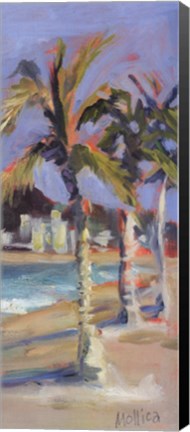 Framed Tropical Palms Print