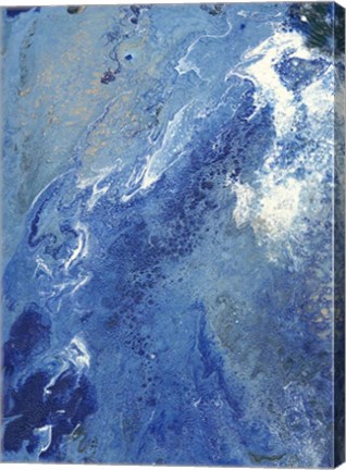 Framed Blue Hawaii I Print