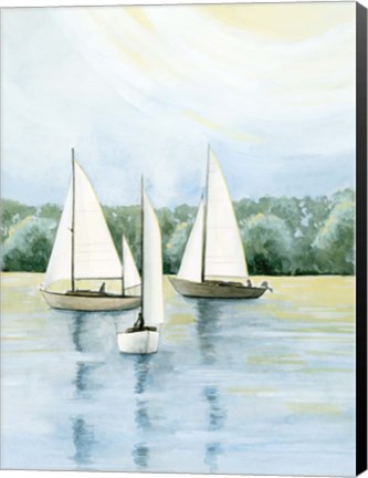 Framed Afternoon Sail II Print