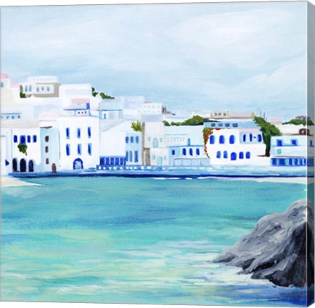 Framed Mykonos II Print