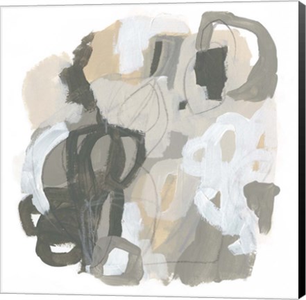 Framed Neutral Cartography I Print