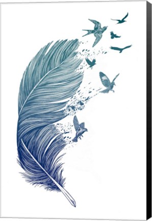 Framed Fly Away Print