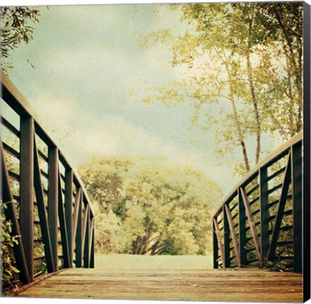 Framed Bridge to Paradise Print