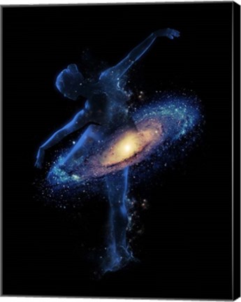 Framed Cosmic Dance Print