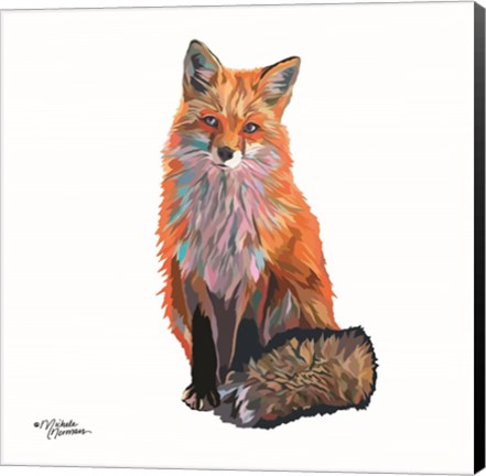 Framed Fox Print