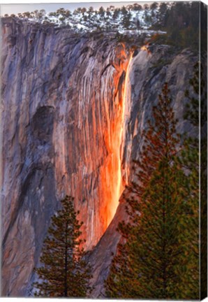 Framed Horsetail Fall Print