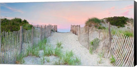 Framed Crescent Beach Path Print