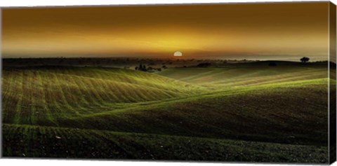 Framed Alentejo Sunset Print