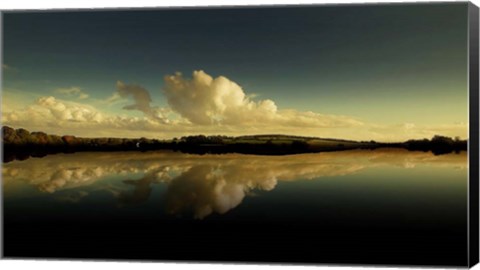 Framed Cloud Reflection Print