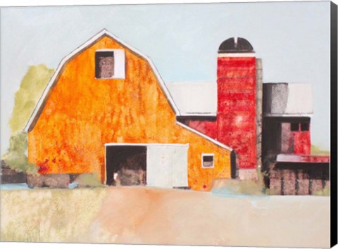 Framed Barn No. 3 Print