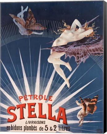 Framed Petrole Stella Print