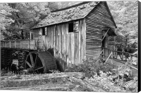 Framed Cable Mill Cades Cove Print